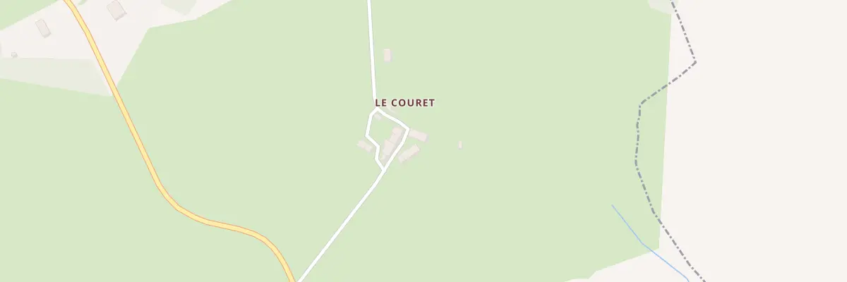 Plan du 2 Le Courreix à Lizières