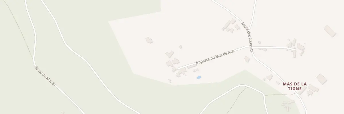 Plan du 220 Imp du Mas de Not à Cremps