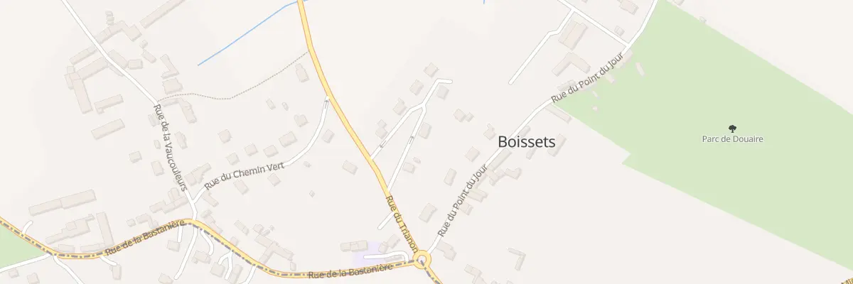 Plan du 2 Che Georges Marais à Boissets