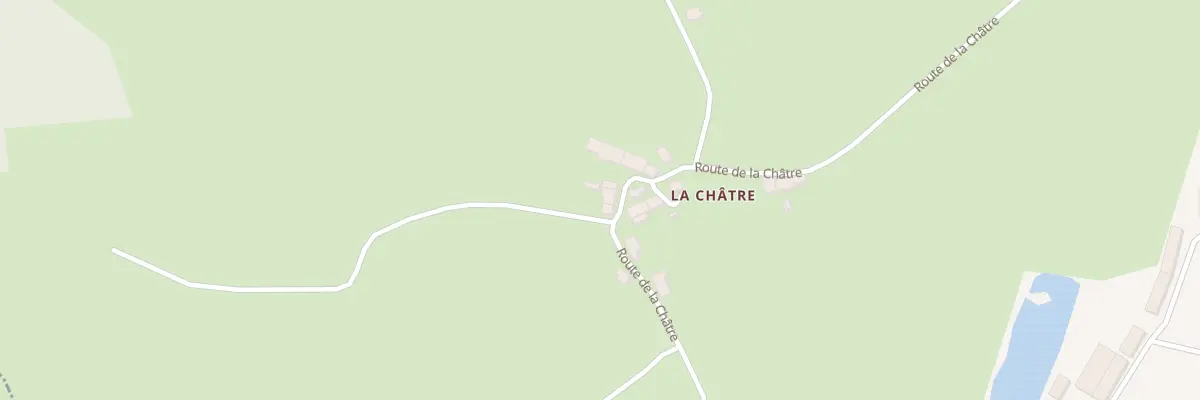 Plan du 9 Rte de la Chatre à Saint-Pierre-Chérignat