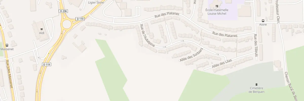 Plan du 29 Rue de l’Aubepine à Outreau