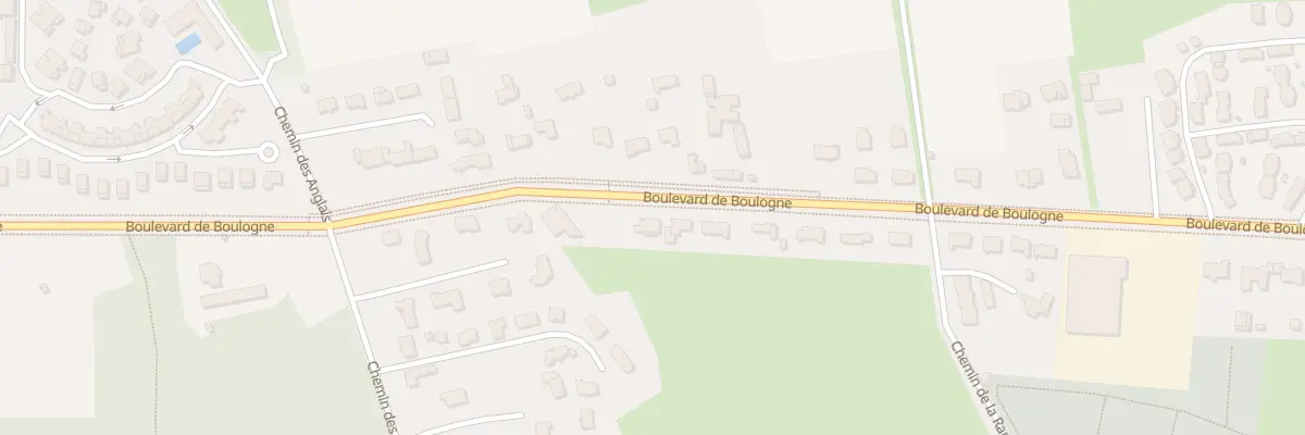 Plan du 84 Bd de Boulogne à Berck