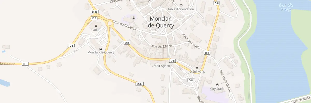 Plan du 20 Rue du Miech à Monclar-de-Quercy