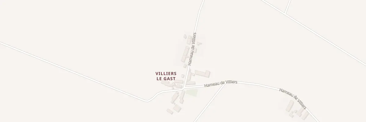 Plan du 27 Villiers Le Gast à Épieds-en-Beauce