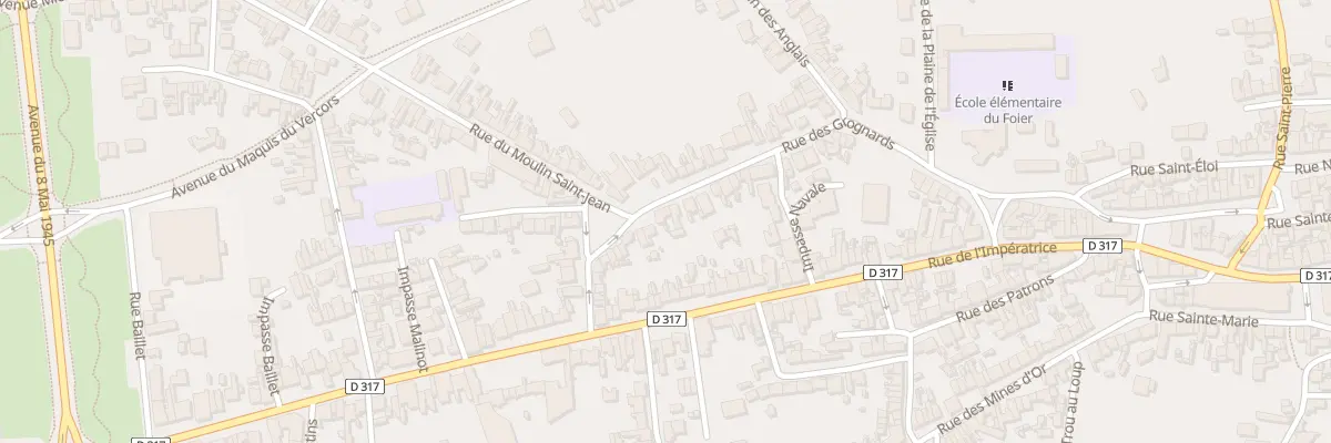 Plan du 26 Rue des Grognards à Berck