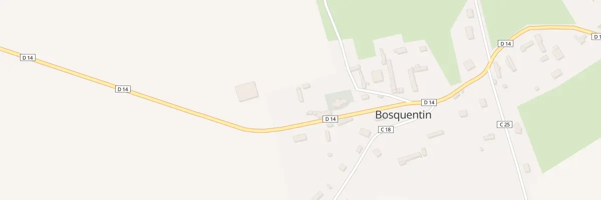 Plan du 4 Che de Sainte Anne à Bosquentin