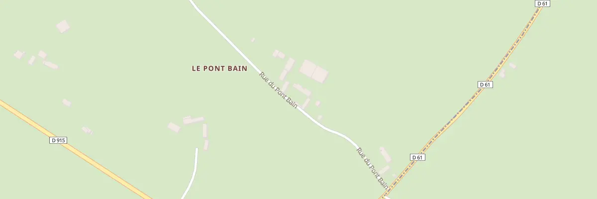 Plan du 161 Rue du Pont Bain à Forges-les-Eaux