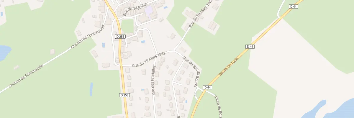 Plan du 1 Rue Du Midi à Sainte-Féréole