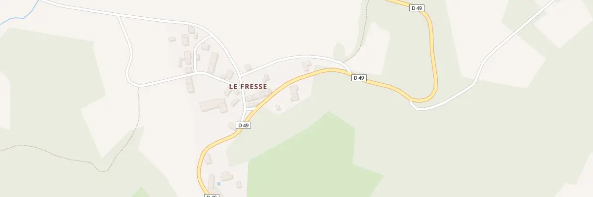 Plan du 5145 Le Fresse à Saint-Léger-Bridereix