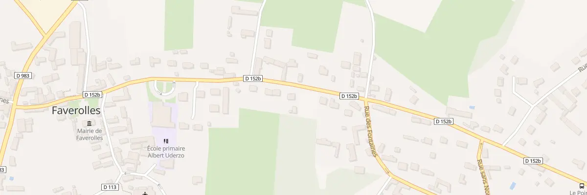 Plan du 26 Rte de Rambouillet à Faverolles