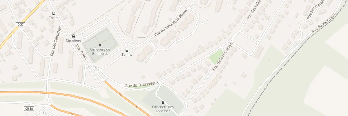 Plan du 26 Rue des Cheneaux à Bonnières-sur-Seine