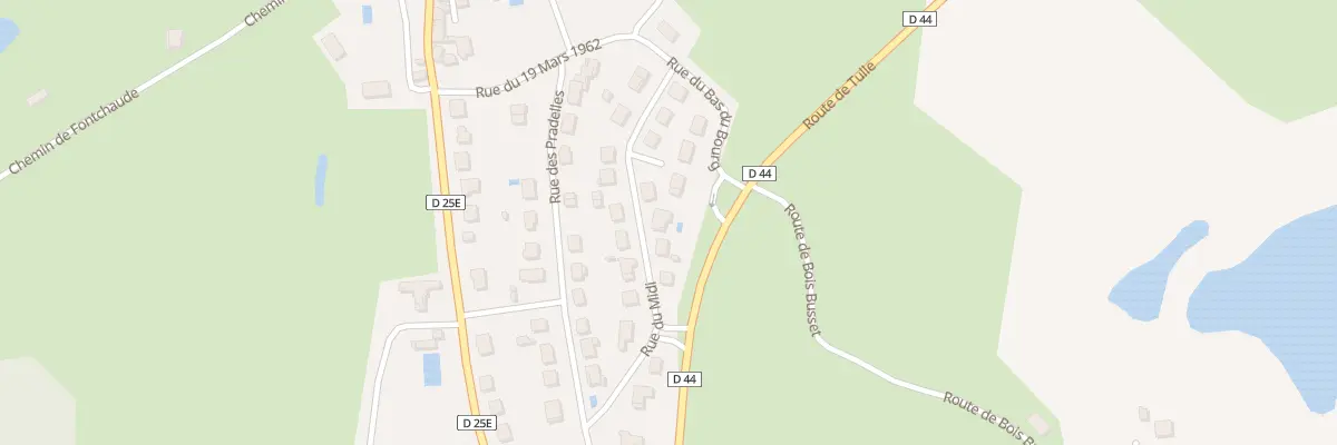 Plan du 14 Rue Du Midi à Sainte-Féréole
