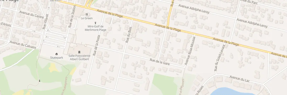 Plan du 169 Rue de la Gare à Merlimont