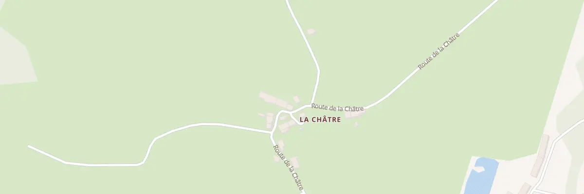 Plan du 5016 La Chatre à Saint-Pierre-Chérignat