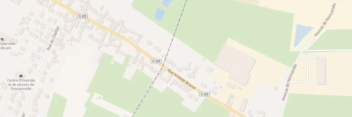 Plan du 24 Rue Aristide Briand à Feuquières-en-Vimeu