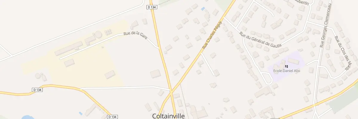 Plan du 17 Rue Charles Péguy à Coltainville