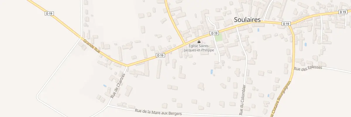 Plan du 16B Grande Rue à Soulaires