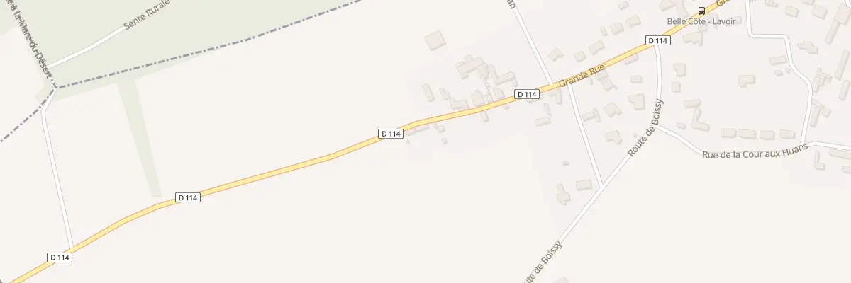 Plan du 75 Gr Grande Rue à Boissy-Mauvoisin