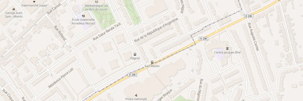 Plan du 9 Rue Salvador Allende au Portel