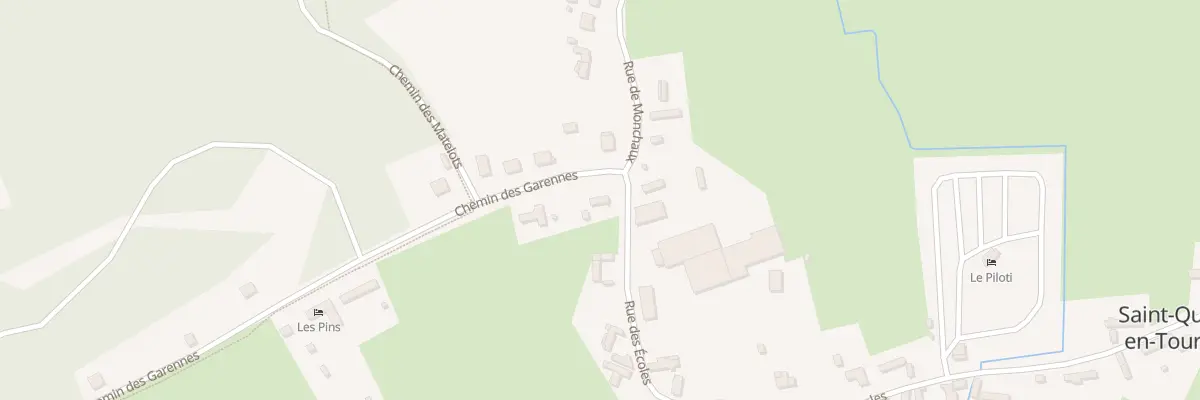 Plan du 64 Che des Garennes à Saint-Quentin-en-Tourmont