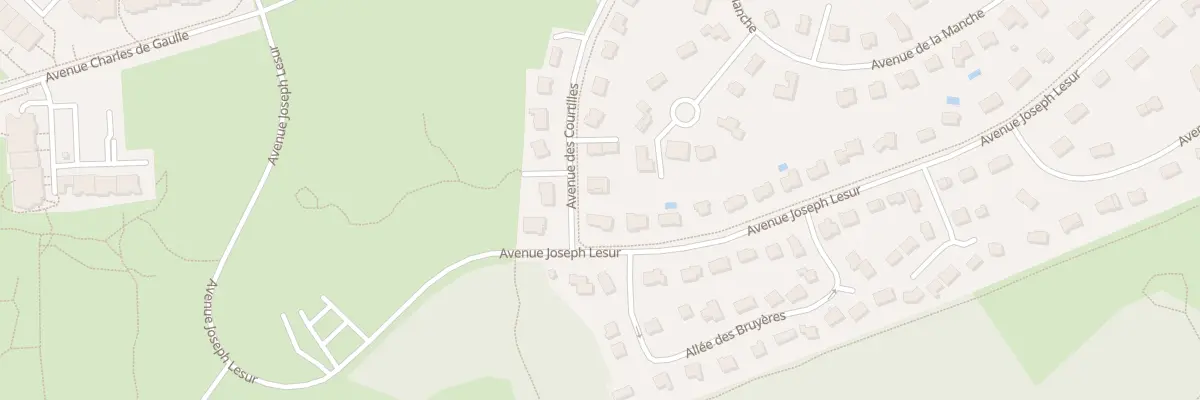 Plan du 114 Av des Courtilles à Neufchâtel-Hardelot