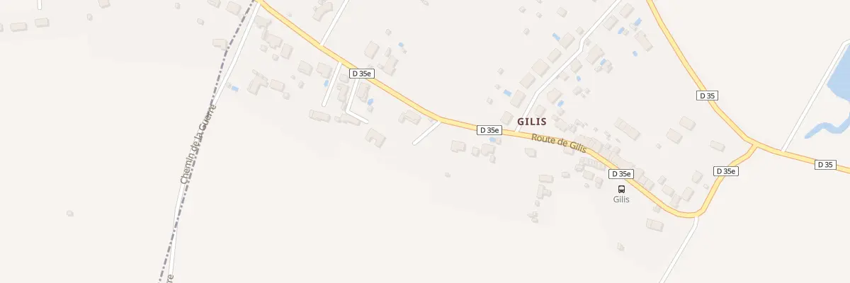 Plan du 25B Gilis à Calmont