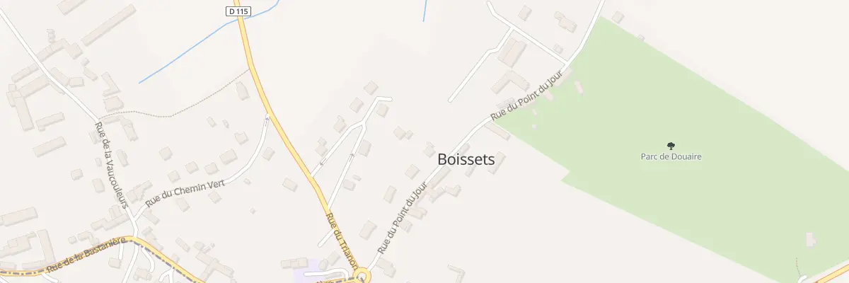 Plan du 5 Rue du Point du Jour à Boissets
