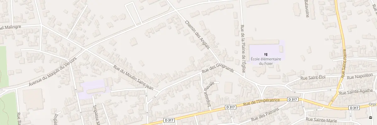 Plan du 41 Rue des Grognards à Berck