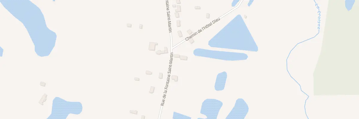 Plan du 16 Rue de la Fontaine St Martin à Gy-en-Sologne