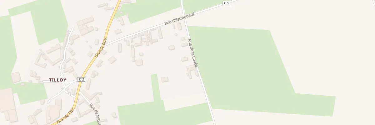 Plan du 1 Rue de la Cavee à Pendé
