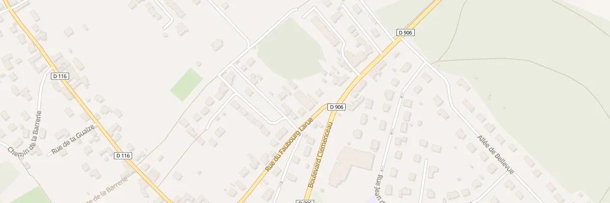 Plan du 77 Rue du Faubourg Larue à Maintenon
