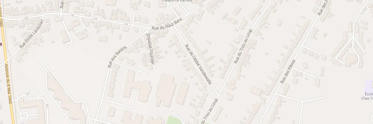 Plan du 14 Rue de l’Abbe Vandewalle à Berck