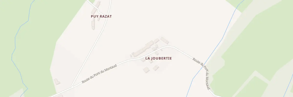 Plan du 5 Rte du Pont du Montaud à Champnétery