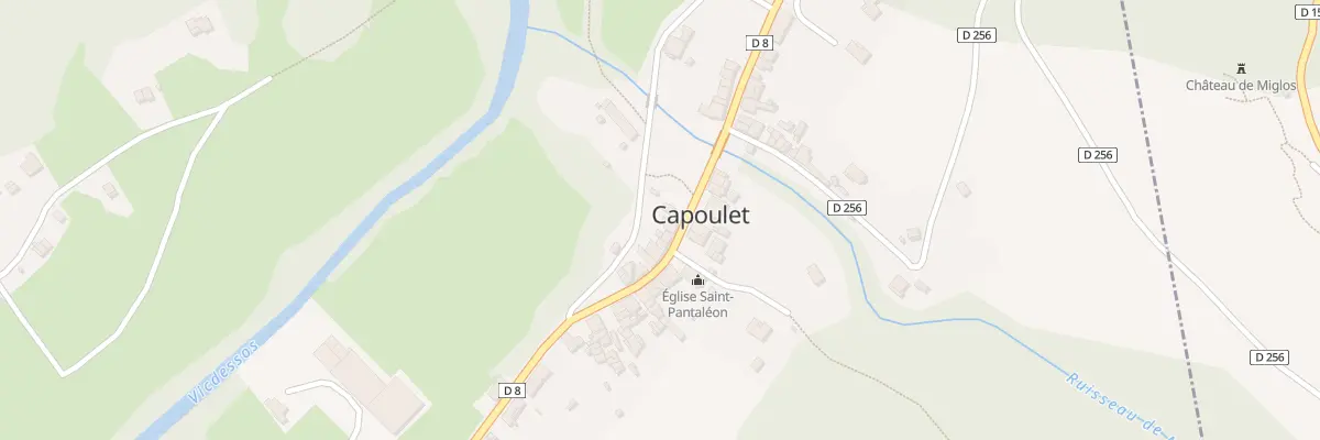 Plan du 78 Capoulet à Capoulet-et-Junac