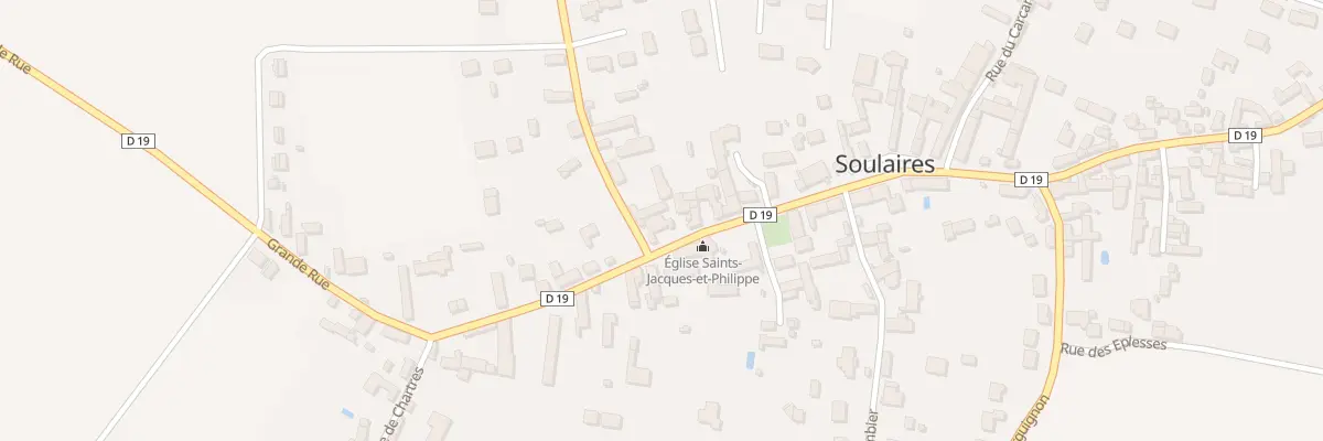 Plan du 13 Grande Rue à Soulaires