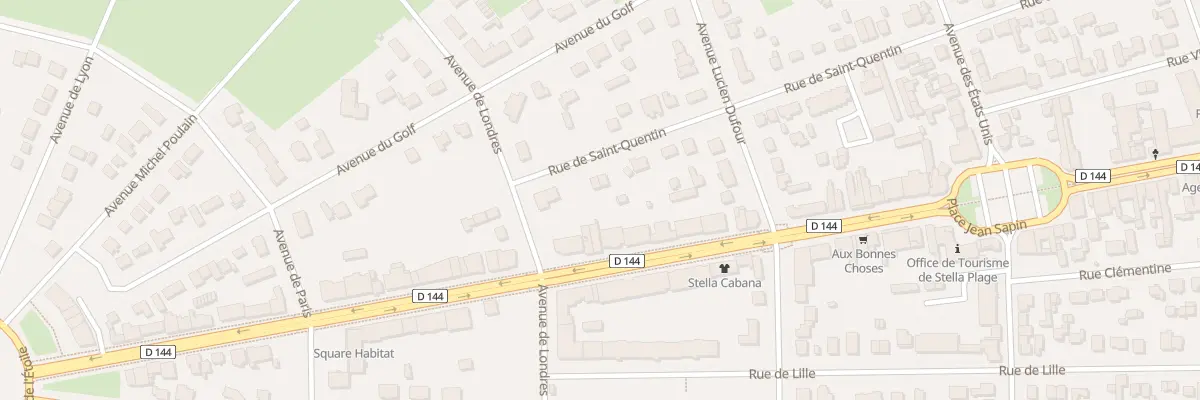 Plan du 829 Rue de Saint-quentin à Cucq