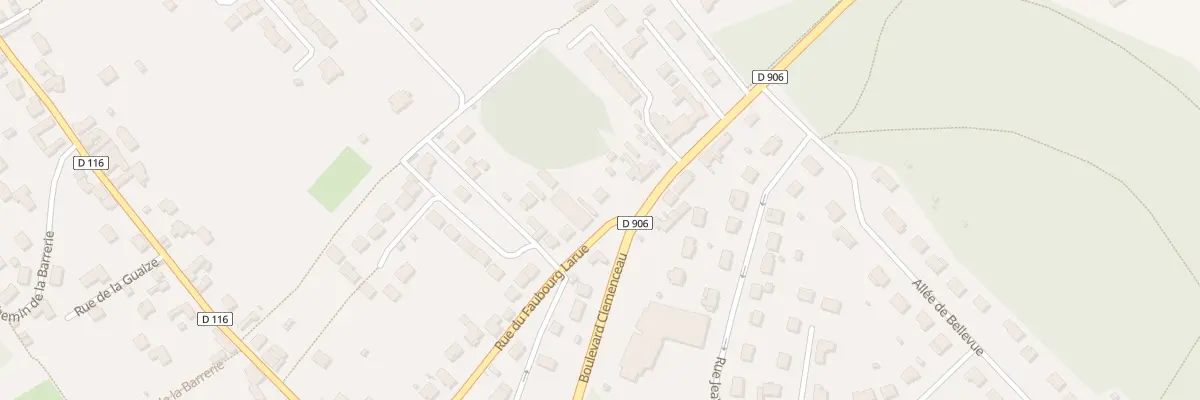 Plan du 79 Rue du Faubourg Larue à Maintenon