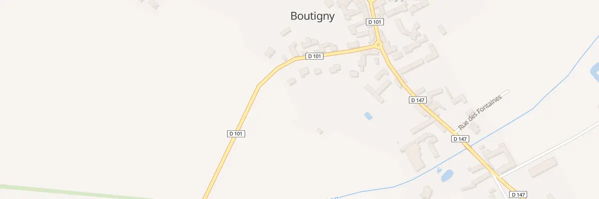 Plan du 9 Rue de la Colonie à Boutigny-Prouais