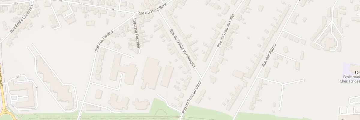 Plan du 22 Rue de l’Abbe Vandewalle à Berck
