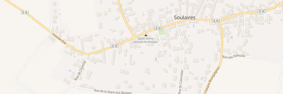 Plan du 22 Grande Rue à Soulaires