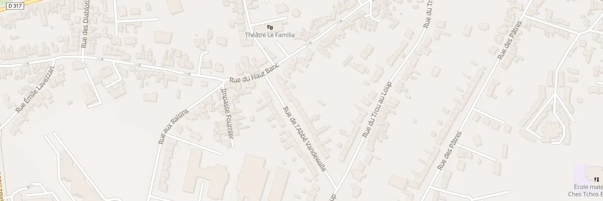 Plan du 9 Rue de l’Abbe Vandewalle à Berck