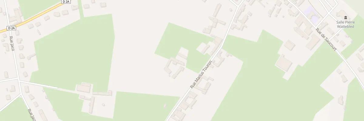 Plan du 33 Rue Marius Touron à Nibas