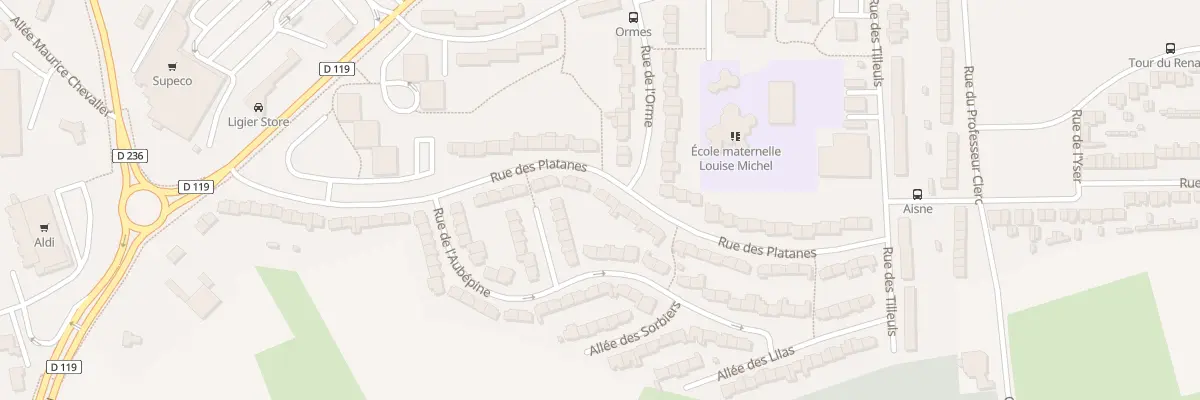 Plan du 79 Rue des Platanes à Outreau