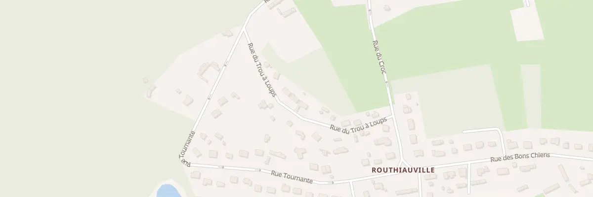 Plan du 5581 Rue du Trou A Loups à Quend