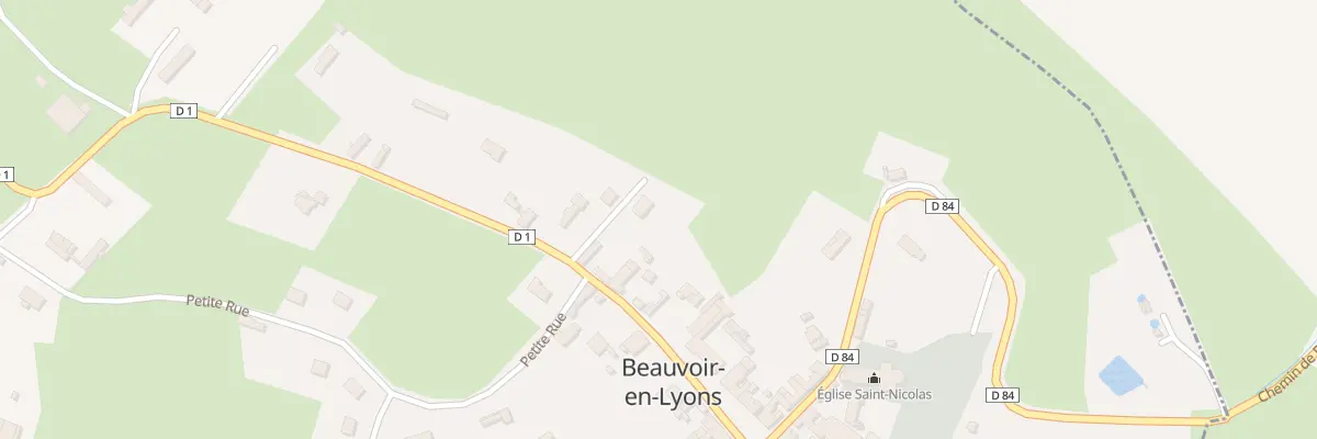 Plan du 4 Imp du Petit Pré à Beauvoir-en-Lyons