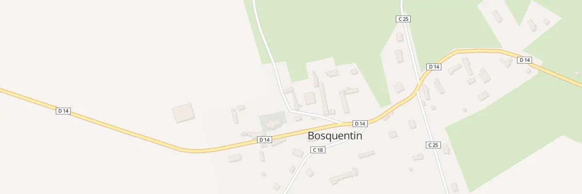 Plan du 5 Che de Sainte Anne à Bosquentin