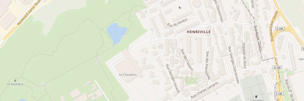 Plan du 28 Rue Georges Honore au Portel
