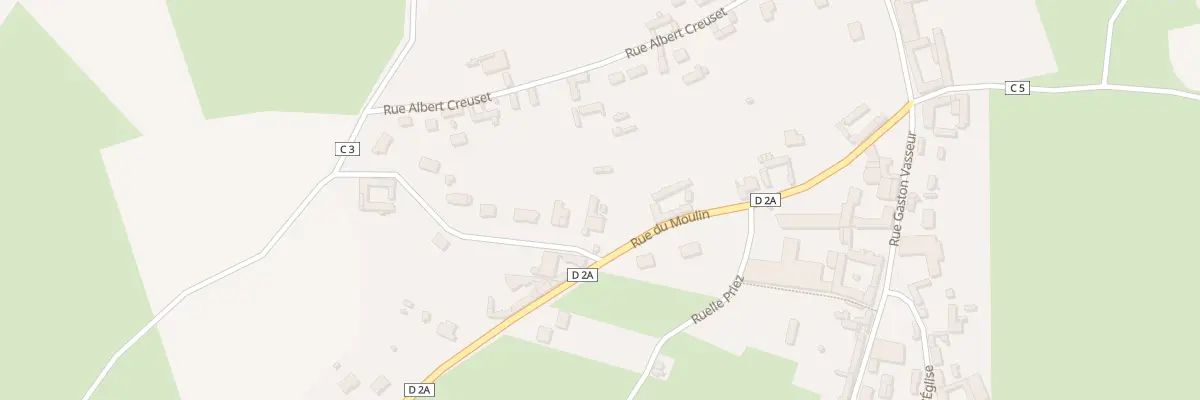 Plan du 5074 Rue du Moulin à Nibas