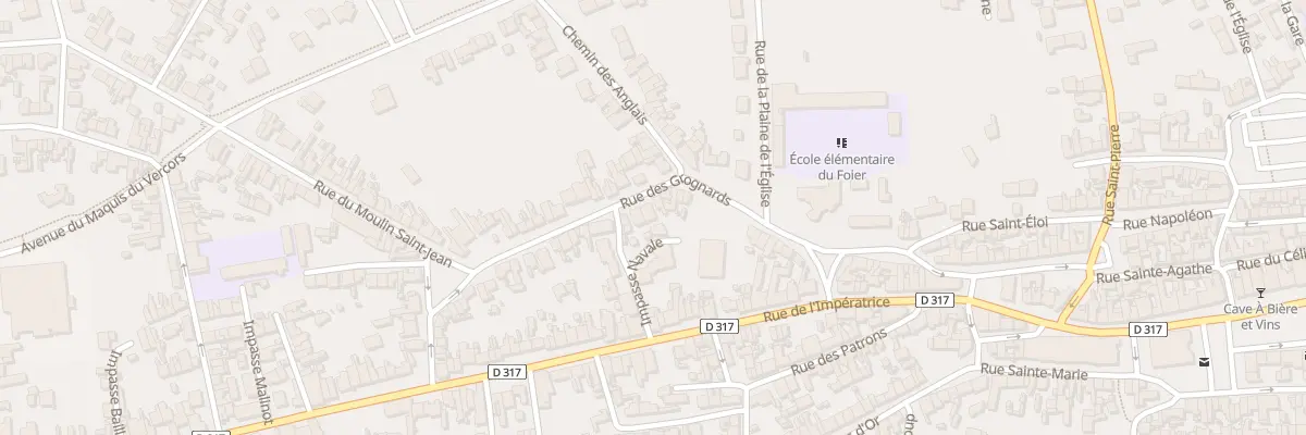 Plan du 50 Rue des Grognards à Berck