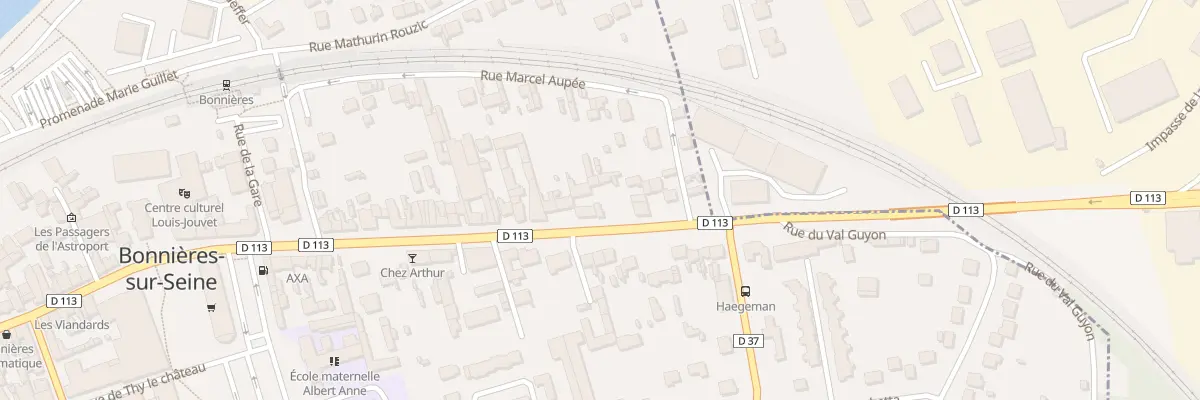 Plan du 41 Av de la République à Bonnières-sur-Seine